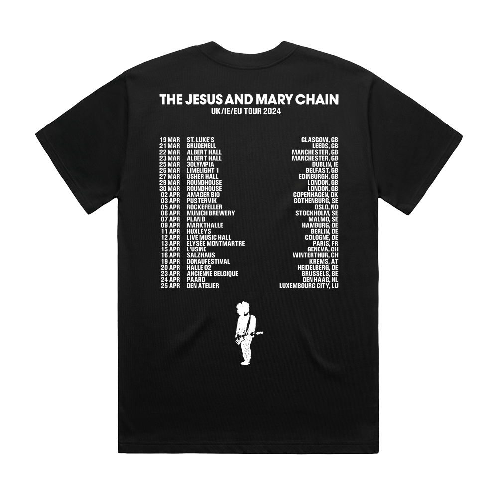 Glasgow Eyes Tour Black T-Shirt